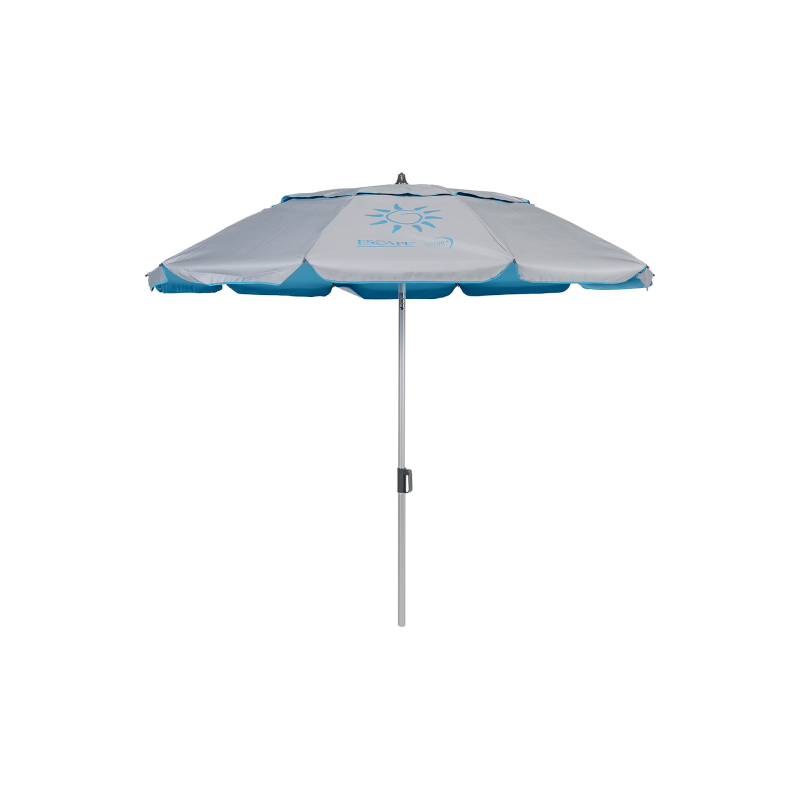 Ομπρέλα Παραλίας Αλουμινίου Escape 2,2m PE 180gsm UPF50+ Γαλάζιο - 12000