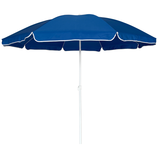 Ομπρέλα Παραλίας 2m 180gsm 8 Ακτίνες 4mm Μπλε - 12019