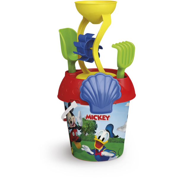 Σετ Κουβαδάκι Παραλίας Mickey Mouse με Νερόμυλο - 12525