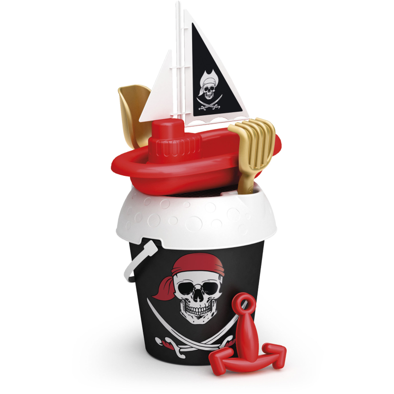 Σετ Κουβαδάκι Παραλίας Pirates Island με Βαρκούλα - 12615