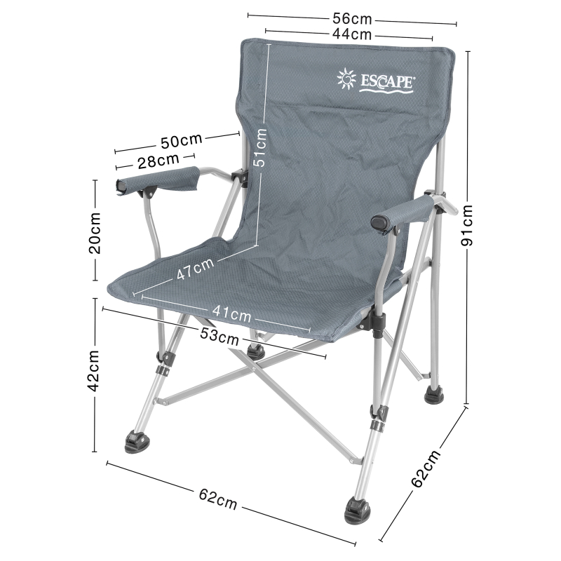 Καρέκλα Πτυσσόμενη Escape Deluxe - 15600 - Image 2