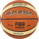 Μπάλα Basket MAZSA 0BB-41510 No. 7 FIBA Approved - 41510