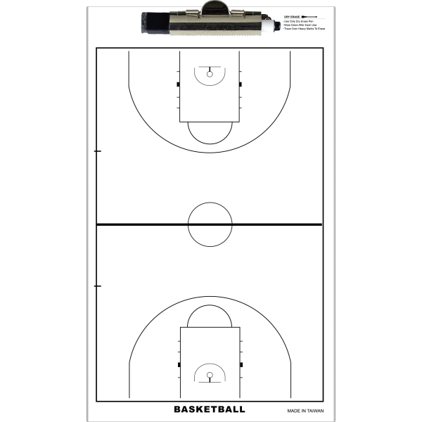 Ταμπλό Προπονητή Basket Διπλής Όψης - 41978