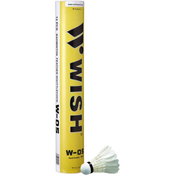 Μπαλάκια Badminton ΕΠΙΠΕΔΟΥ ΑΓΩΝΩΝ Wish (12 τμχ) - 42008