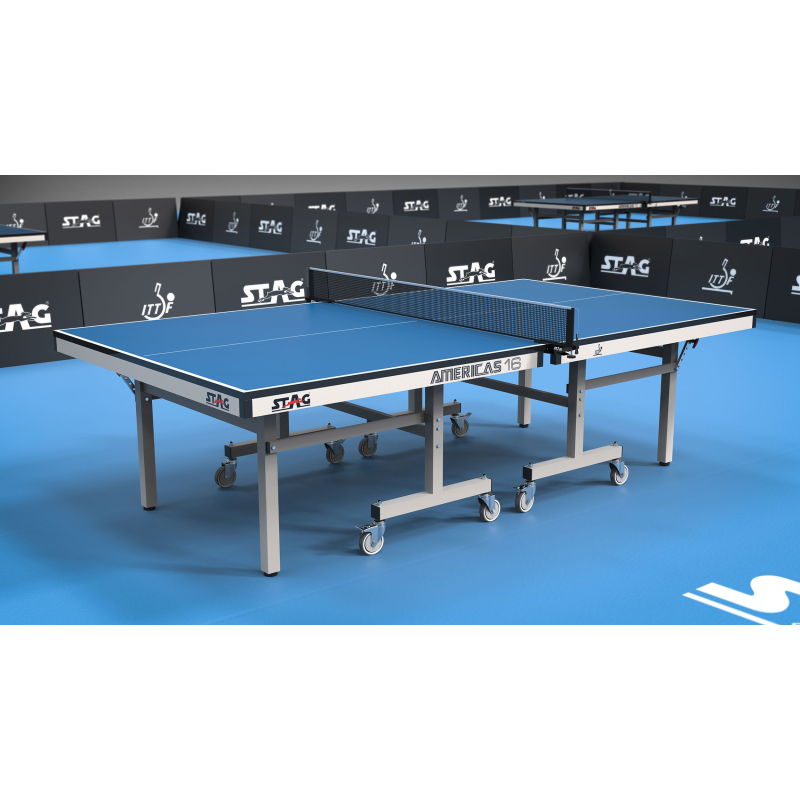 Τραπέζι Ping Pong Εσωτερικού Χώρου Stag Americas Μπλε - 42884 - Image 5