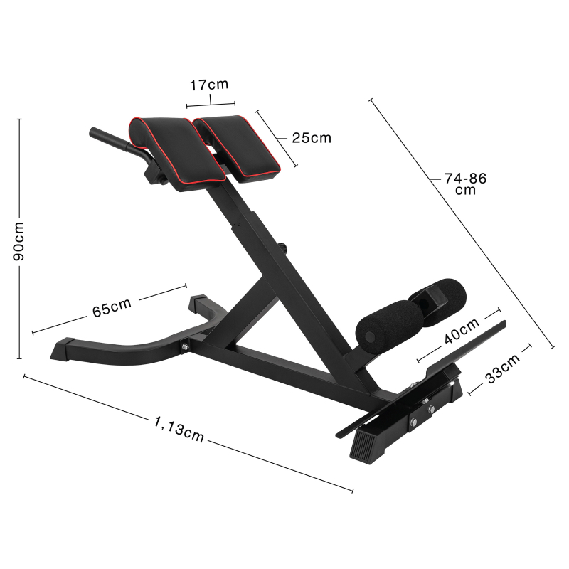 Πάγκος Γυμναστικής Ραχιαίων AMILA BE600 - 43906 - Image 4