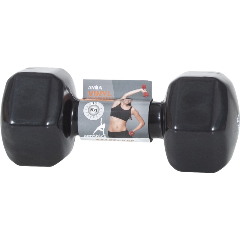 AMILA Vinyl Dumbbell 10Kg - 44124 - Image 2