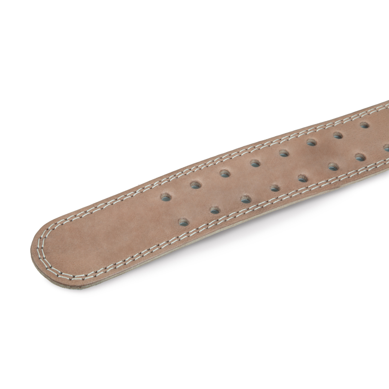 Ζώνη Άρσης Βαρών AMILA Δερμάτινη Μπεζ A Quality M - 44301 - Image 4