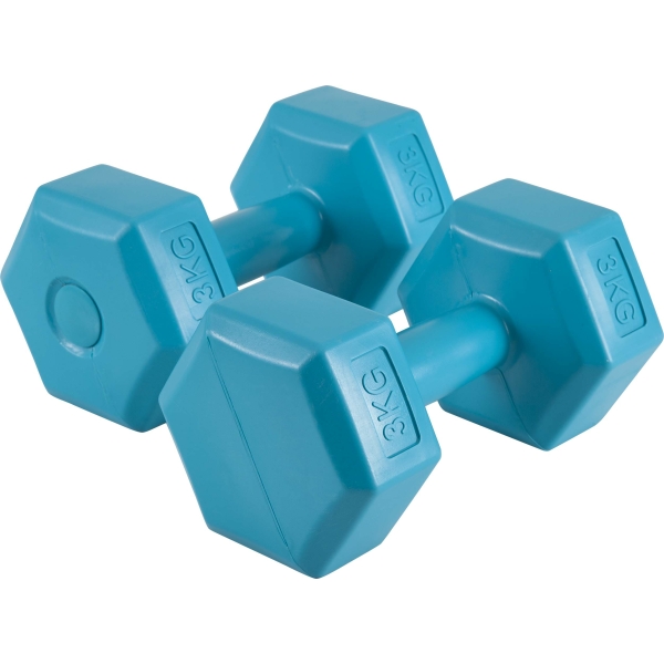 Αλτήρας Εξάγωνος Plastic Series 3,00Kg (Ζευγάρι) - 44534