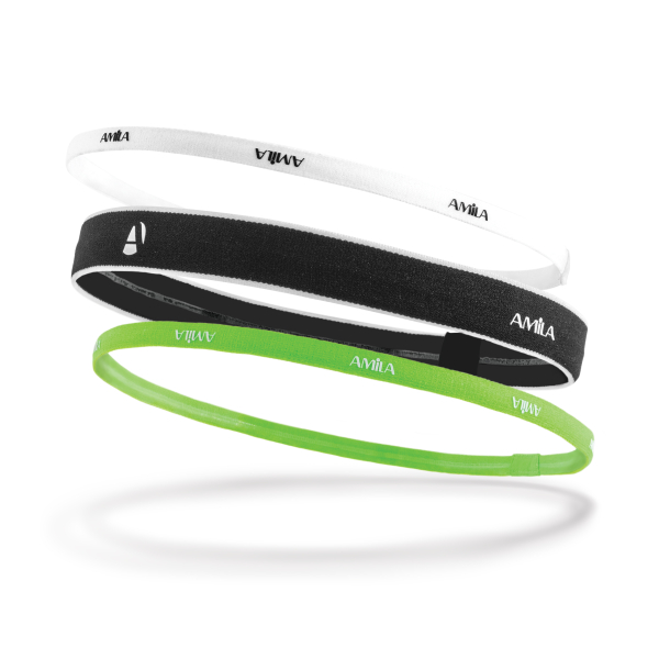 Hairband Προπόνησης AMILA Hair Band Set 3-Pack - 45710