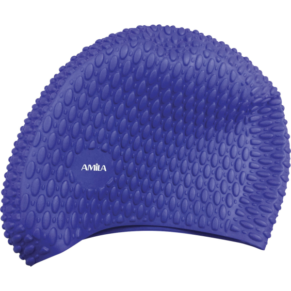 Σκουφάκι Κολύμβησης AMILA Long Hair Bubbles - 47017