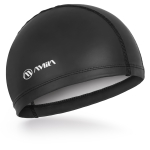 Σκουφάκι Κολύμβησης AMILA Fabric Silicone Μαύρο - 47032
