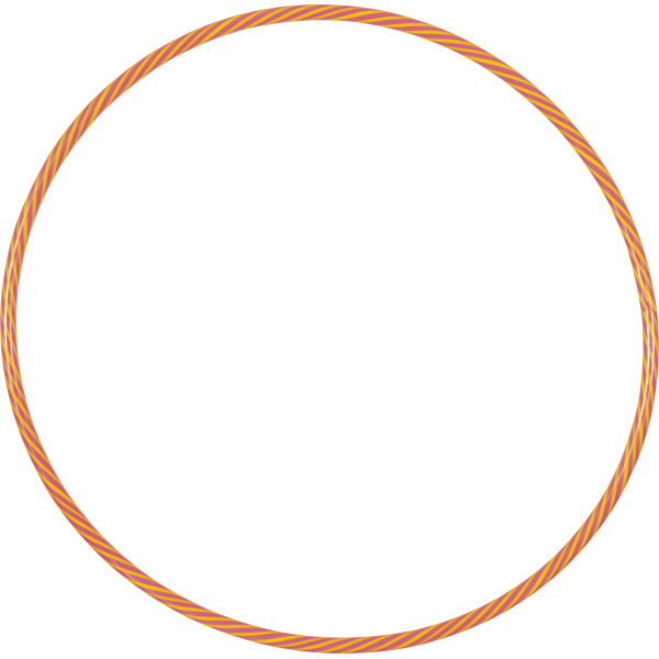 Χούλα-Χουπ Δίχρωμο 70cm - Φ18mm - 260gr - 48024