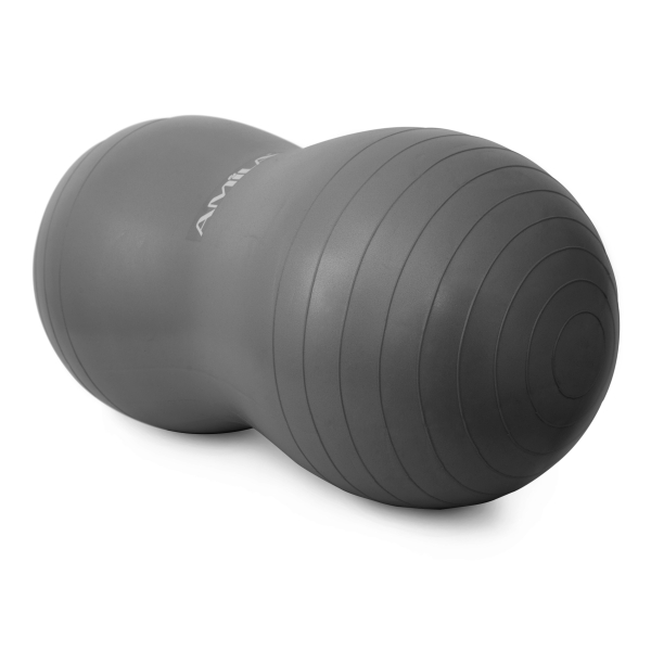 Μπάλα Γυμναστικής AMILA GYMBALL Peanut 50cm Μαύρη - 48095
