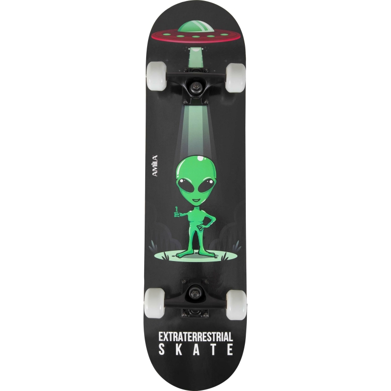 Τροχοσανίδα Skateboard AMILA Skatebomb Extraterrestrial - 48935