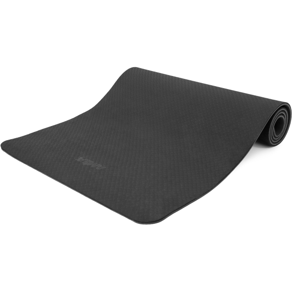 Στρώμα Yoga 8mm TPE Μαύρο/Γκρι - 81772