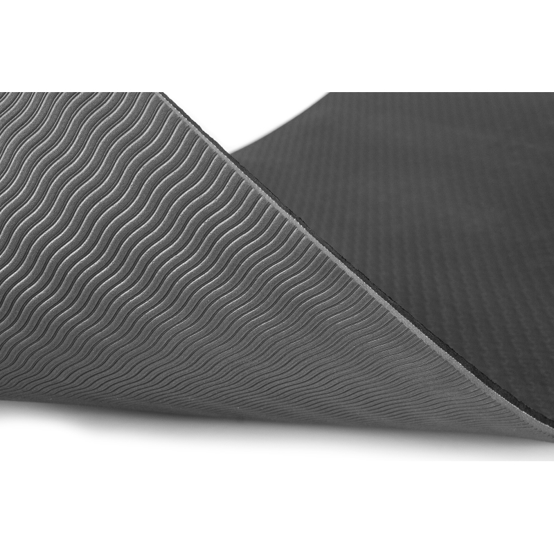 Στρώμα Yoga 8mm TPE Μαύρο/Γκρι - 81772 - Image 4