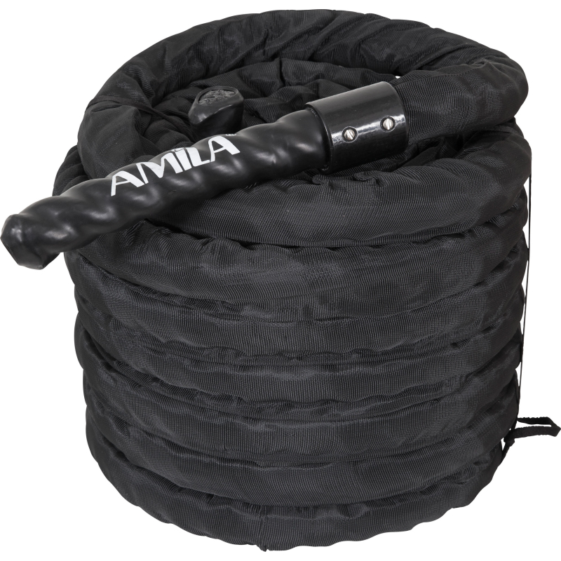 AMILA Battle Rope PVC Handles 15m - 84551