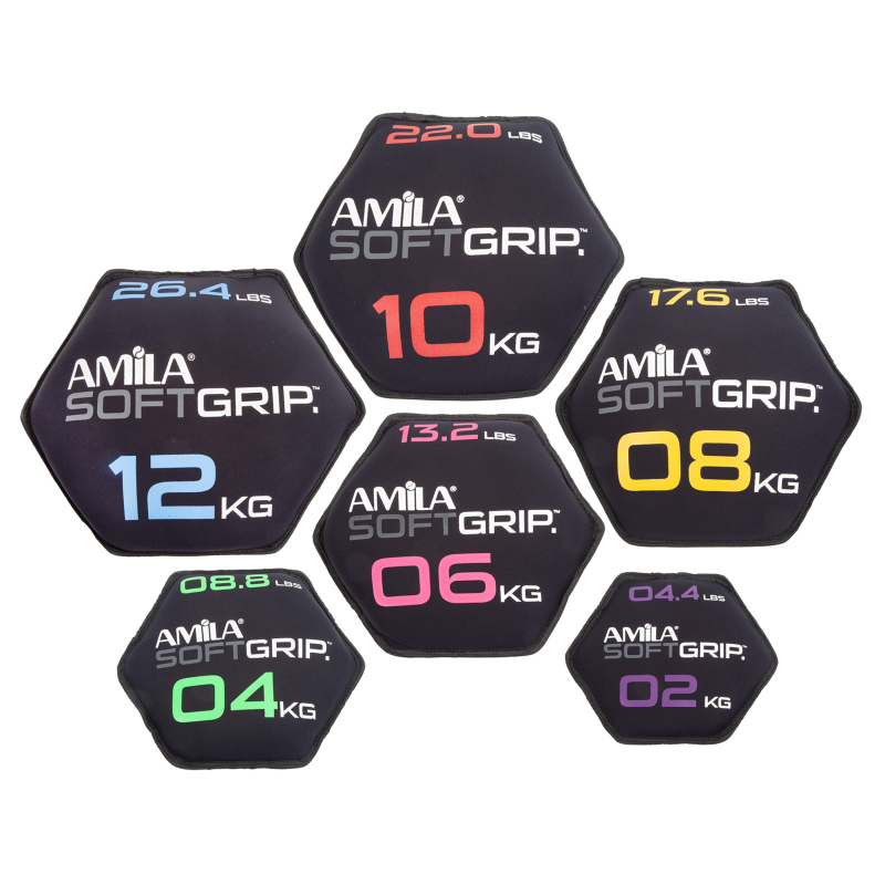 Δίσκος Βαρίδιο Soft Grip 2Kg - 90751 - Image 3