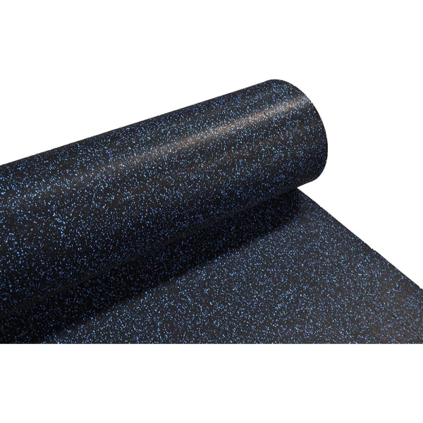 Λαστιχένιο Πάτωμα, Ρολό EPDM, 10x1,2m 6mm Blue Flecks - 94464