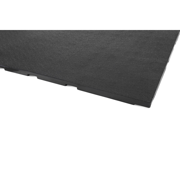 Λαστιχένιο Πάτωμα Original Πλακάκι 100x100cm 15mm Μαύρο - 94470