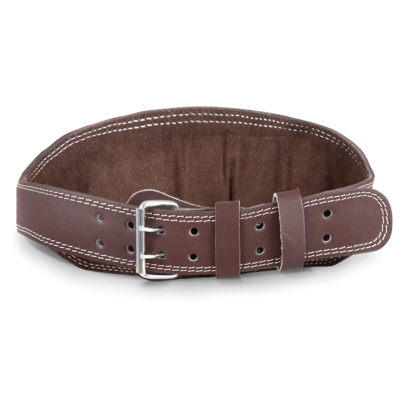 Ζώνη Άρσης Βαρών AMILA Δερμάτινη Καφέ B Quality S - 94920 - Image 2