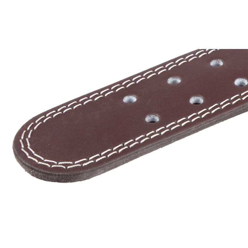 Ζώνη Άρσης Βαρών AMILA Δερμάτινη Καφέ B Quality S - 94920 - Image 3