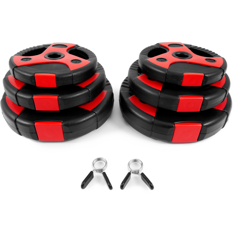 AMILA Pump Set με Πλαστικοποιημένα βάρη - 95150 - Image 2