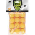 Μπαλάκια Ping Pong Sunflex Hobby PVC 12 Τεμάχια Πορτοκαλί - 97261